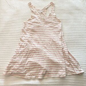 Lou & Grey Red Striped Knit dress size medium